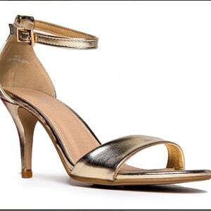 J. Adams Dove Ankle Strap Womens Heels, Stiletto Heels For Women Sexy